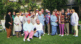 Senior Citizens Travel Club, Gilbert, AZ, Phoenix, Scottsdale, members meeting, members while on tour Catalina island