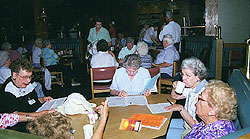 Senior Citizens Travel Club, Gilbert, AZ, Phoenix, Scottsdale, members meeting, members discussing trips and tours