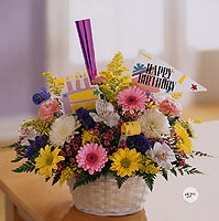 Beautiful Gift Basket for Birthdays