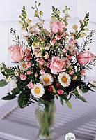 Beautiful Flowers and Pink Roses