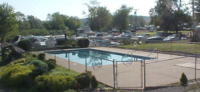 Pool at Castle Marina