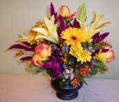 Flower arrangements - Click to enlarge - Say it with beautiful flowers or balloons from Magic Flowers, Inc., with hundreds of fresh cut flowers for any special occasion. Located in Harwood Heights, Illinois.