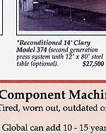 Global Machinery Brokers, Inc. - Product List 1