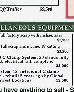 Global Machinery Brokers, Inc. - Product List 1