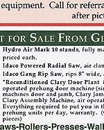 Global Machinery Brokers, Inc. - Product List 1