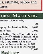 Global Machinery Brokers, Inc. - Product List 1